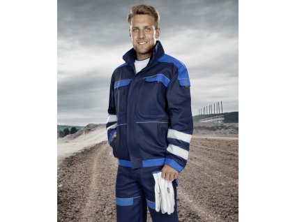 Blůza ARDON®COOL TREND s reflex. pruhy tmavě modrá-světle modrá