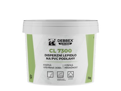 Disperzni lepidlo na PVC podlahy CL 7300 debbex by den braven web 2025