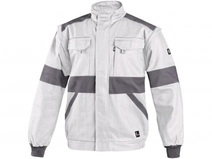 Blůza CXS LUXY EDA, pánská, bílo-šedá (Velikost 46)