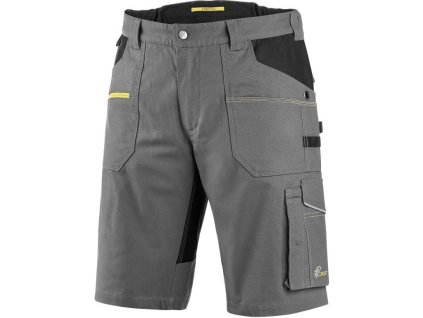 Kraťasy CXS STRETCH, pánské, šedo-černé (Velikost 46)