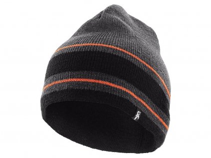 Čepice CXS SIRIUS, šedo-oranžová (Velikost UNI)