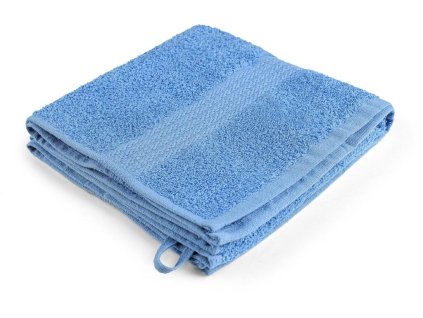 Froté ručník, 50 x 100 cm, středně modrý (Velikost 50x100 cm)