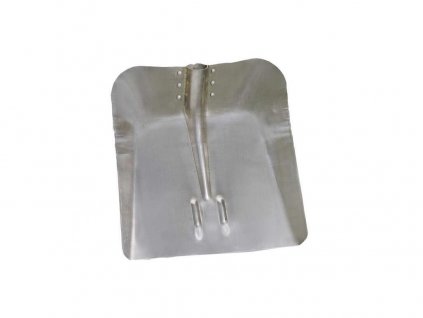 Hliníková lopata, velká, bez násady (Velikost 35x34 cm)