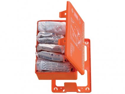 Plastová nástěnná lékarnička (Velikost 17x26x8 cm)