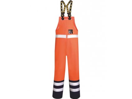 Voděodolné kalhoty s laclem ARDON®AQUA 501/A oranžová DOPRODEJ