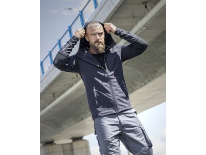 Softshellová bunda ARDON®Breeffidry STRETCH tmavě šedá (Velikost XS)