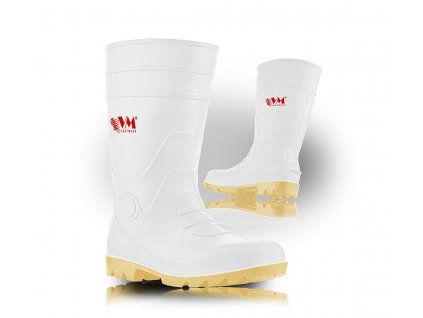 NAGANO holínky pracovní bílé, O4 (Velikost 37)