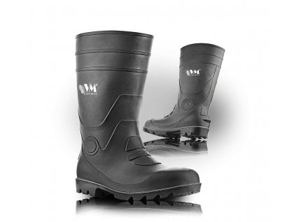 OSAKA holínky pracovní černé, O4 (Velikost 37)