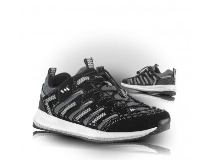 LUSAKA outdoor polobotka černá (Velikost 36)