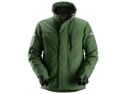 Zimní bunda AllroundWork 37.5® zelená vel. XS Snickers Workwear