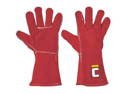 PUGNAX RED rukavice celokožené (Velikost 10)