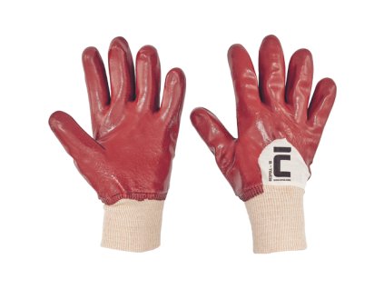 REDPOLL rukavice polomáčené v PVC (Velikost 10)