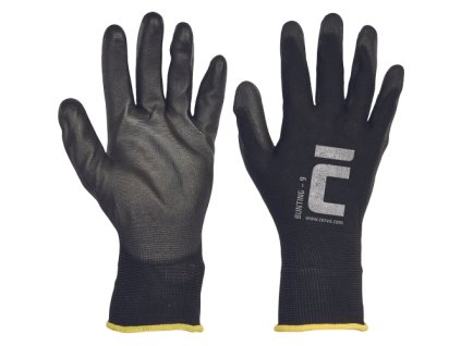 BUNTING black rukav.nylon.PU dlaň (Velikost 6)