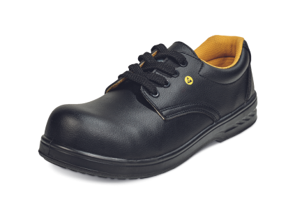 RAVEN ESD O1 SRC polobotka (Velikost 36, Barva černá)