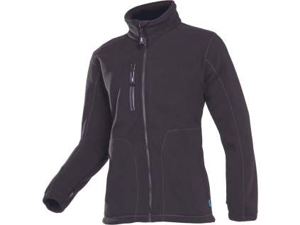 MERIDA bunda fleece (Velikost XXL, Barva šedá)