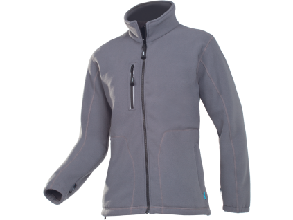 MERIDA bunda fleece (Velikost XXL, Barva šedá)