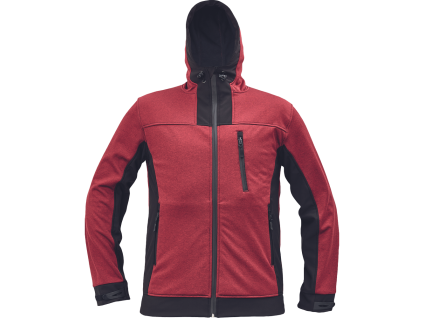 HUYER SOFTSHELL bunda (Velikost XXL, Barva šedá)