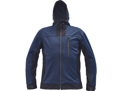 HUYER SOFTSHELL bunda (Velikost XXL, Barva šedá)