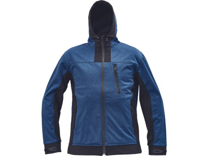 HUYER SOFTSHELL bunda (Velikost XXL, Barva šedá)