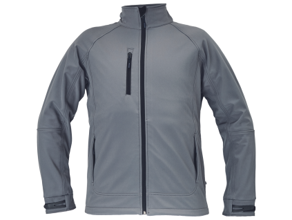 CHITRA softshell bunda (Velikost XXL, Barva šedá)