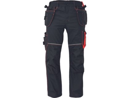 KNOXFIELD 320 kalhoty (Velikost 54, Barva antracit/oranžová)