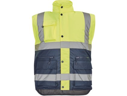 HELLIN HV vesta (Velikost XXL, Barva žlutá/navy)