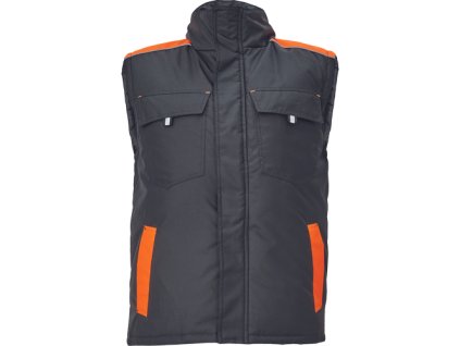 MAX VIVO vesta (Velikost XXL, Barva černá/žlutá)