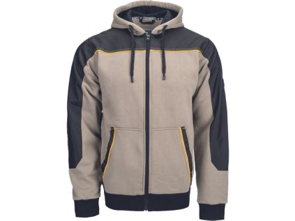 CREMORNE mikina s kapucí (Velikost XXL, Barva šedá)