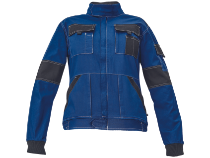 MAX SUMMER LADY bunda (Velikost 34, Barva modrá/černá)