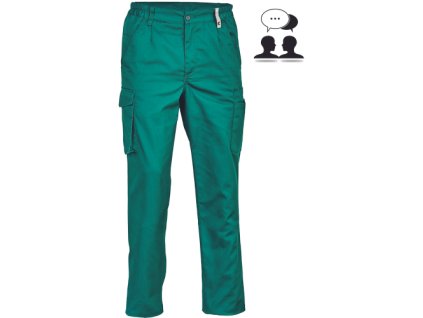 ALZIRA kalhoty (Velikost 46, Barva šedá)