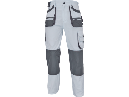 FF HANS kalhoty (Velikost 46, Barva bílá/šedá)