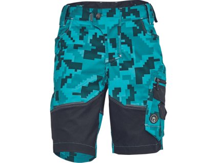 NEURUM CAMOU šortky (Velikost 46, Barva navy)