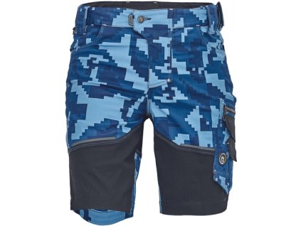 NEURUM CAMOU šortky (Velikost 46, Barva navy)