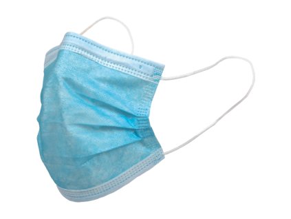 HYGOTRENDY VIRAZON 50ks rouška 3vrstvá (Velikost UNI, Barva modrá)