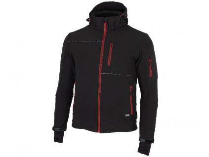 RUFUS Jacket black/red