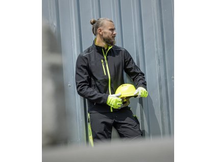 Softshellová bunda ARDON®VISION černo-žlutá (Velikost XS)
