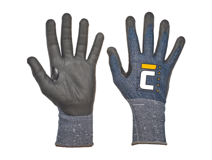 RALLUS rukavice cutC 18g,nitril/PU (Velikost 6)