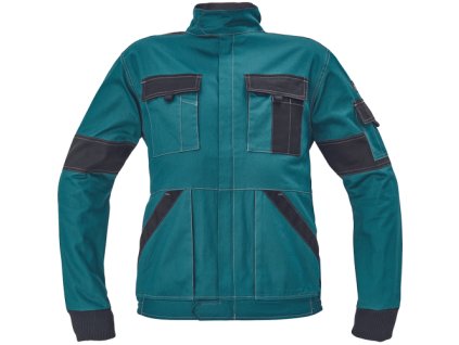 MAX SUMMER bunda (Velikost 44, Barva zelená/černá)