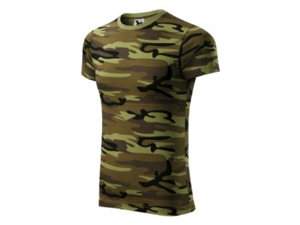 Camouflage tričko unisex