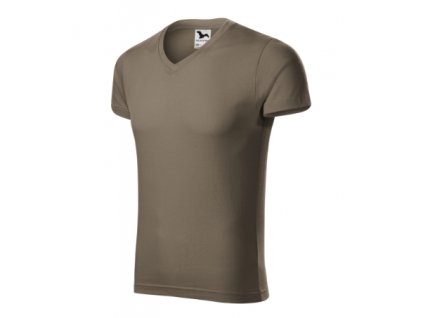 Slim Fit V-neck tričko pánské