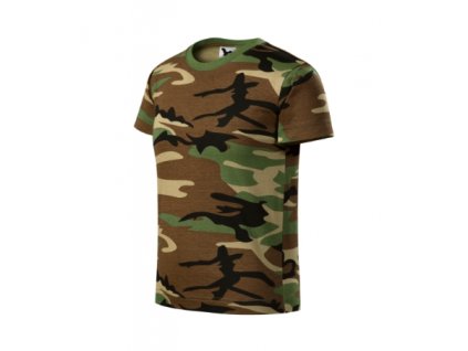 Camouflage tričko dětské