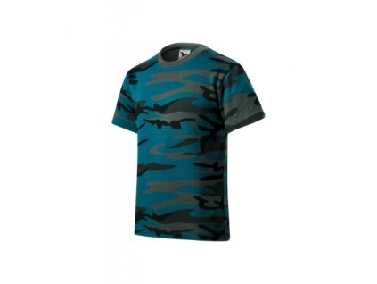 Camouflage tričko dětské (Velikost 158 cm/12 let, Barva camouflage brown)