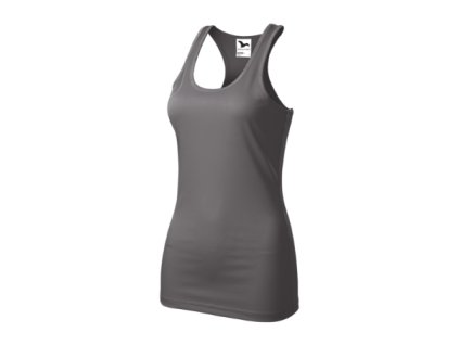 Racer tílko dámské (Velikost XS, Barva bílá)