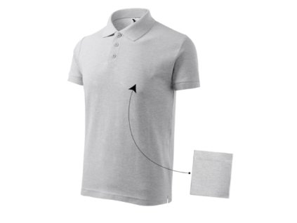 Cotton polokošile pánská (Velikost S, Barva bílá)