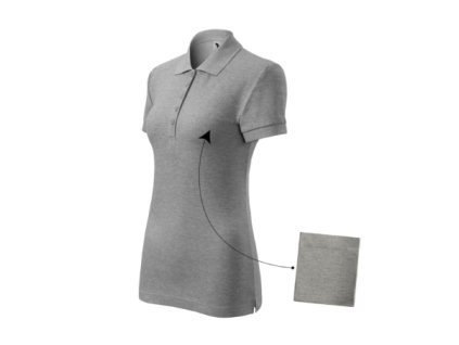 Cotton polokošile dámská (Velikost XS, Barva bílá)