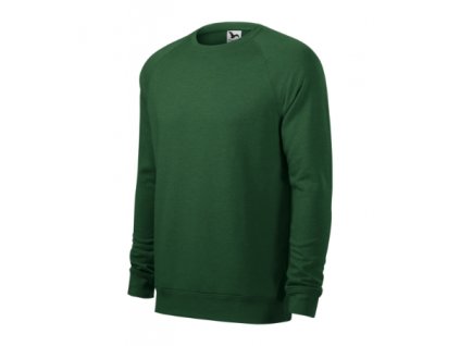 Merger mikina pánská (Velikost S, Barva černý melír)