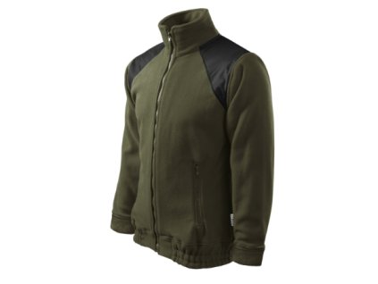 Jacket Hi-Q fleece unisex (Velikost S, Barva bílá)