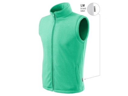 Next fleece vesta unisex (Velikost XS, Barva bílá)