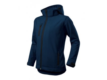 Performance softshellová bunda dětská (Velikost 122 cm/6 let, Barva námořní modrá)