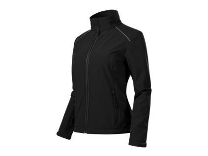 Valley softshellová bunda dámská (Velikost 2XL, Barva černá)